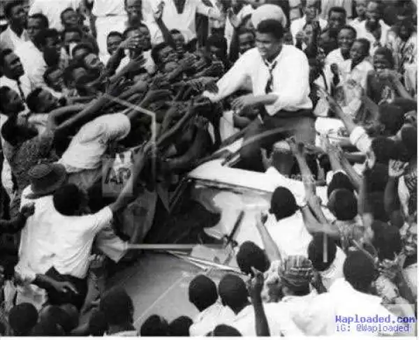 Check out photos from late Muhammad Ali